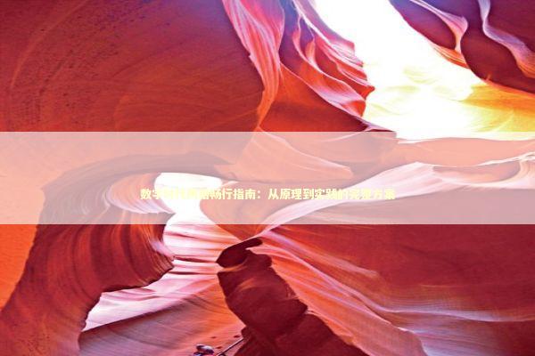 数字时代网络畅行指南：从原理到实践的完整方案 IT技术